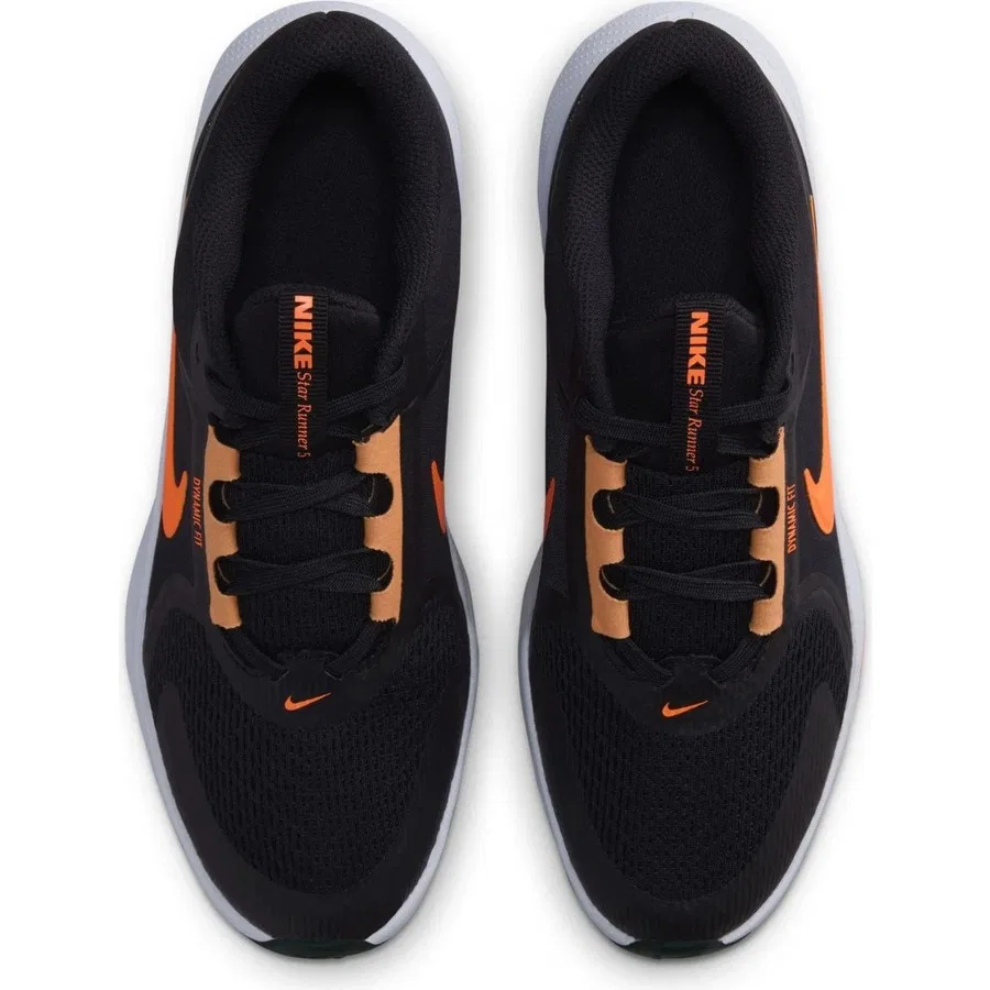 Детские кроссовки с Dynamic Fit бренд Nike, Антрацитовый — фото 4