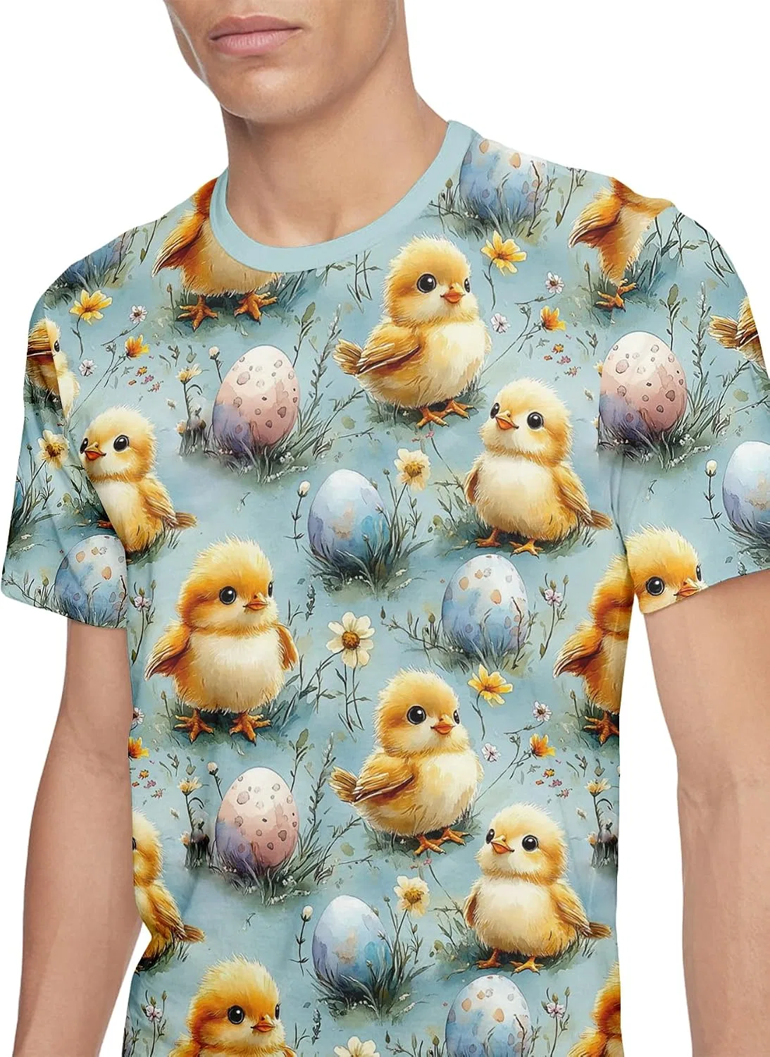 Мужская футболка с кроликом Graphic T-Shirt, Style12 — фото 4