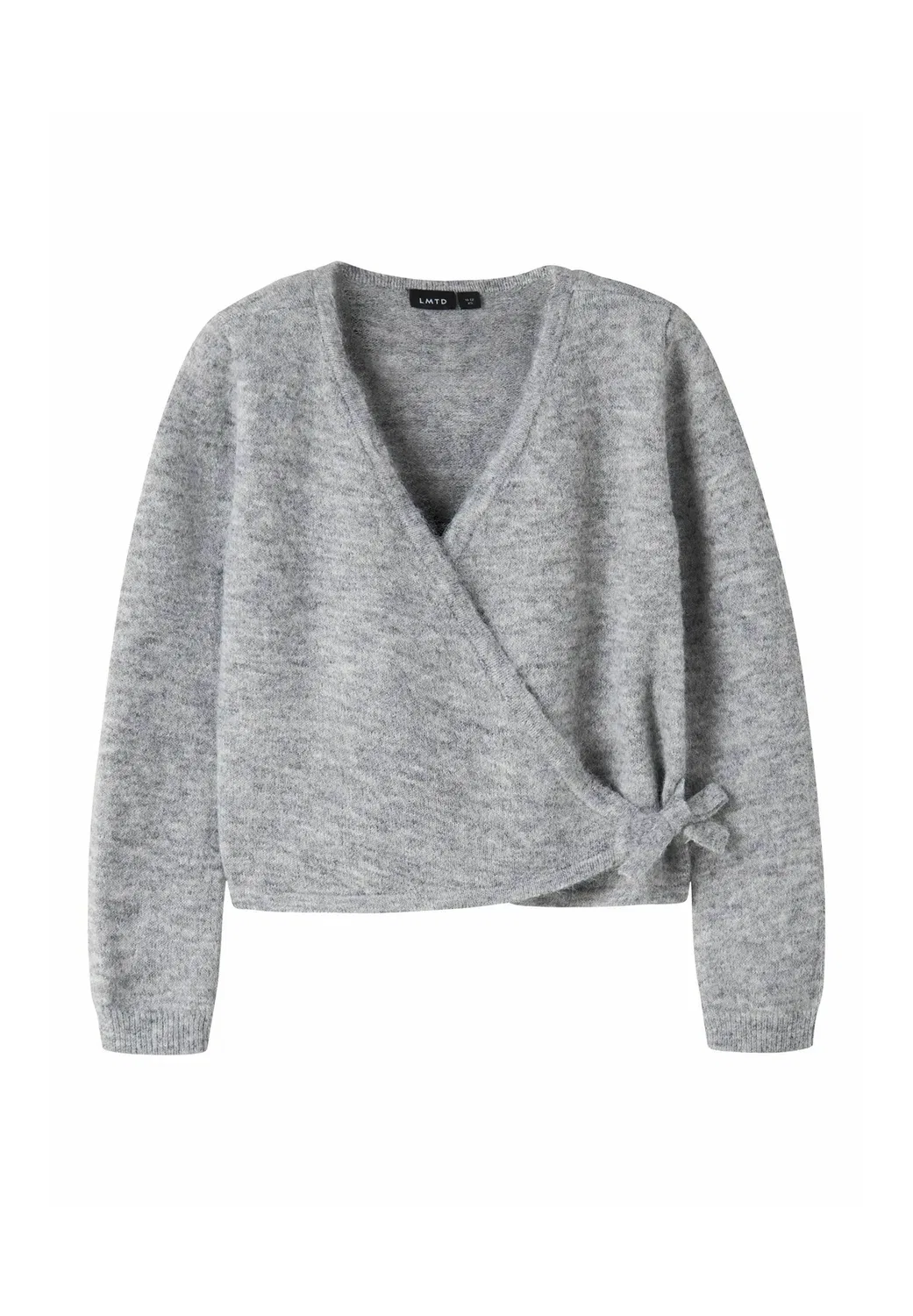 Вязаный балетный пуловер-кардиган Lmtd, Grey Melange
