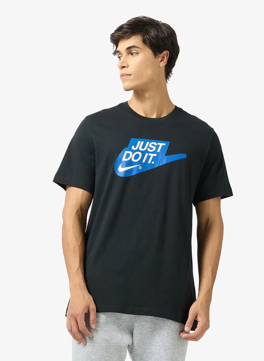 Футболка с принтом Just Do It Pack Standard Nike, черный