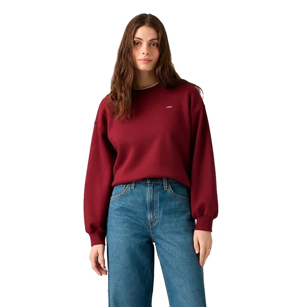 Женский хлопковый свитшот Everyday Levi's, Red