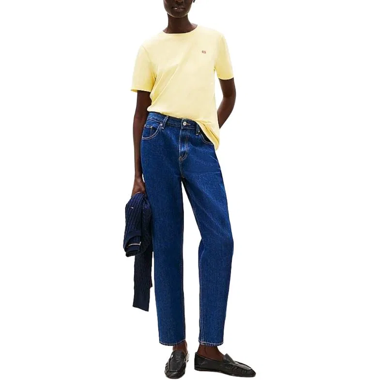 Женская футболка Tommy Hilfiger, Yellow — фото 4