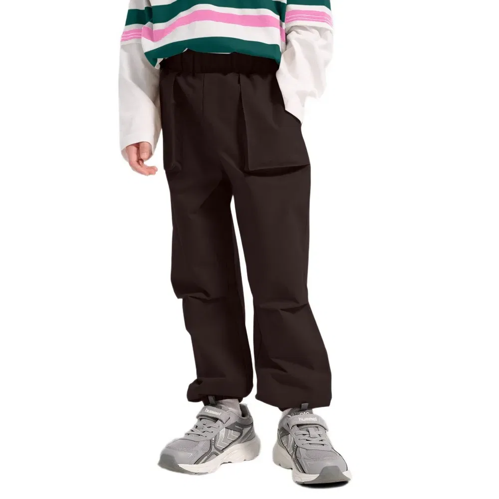 Детские спортивные штаны с эластичным поясом Hummel Jump Boxy Elastic, Black