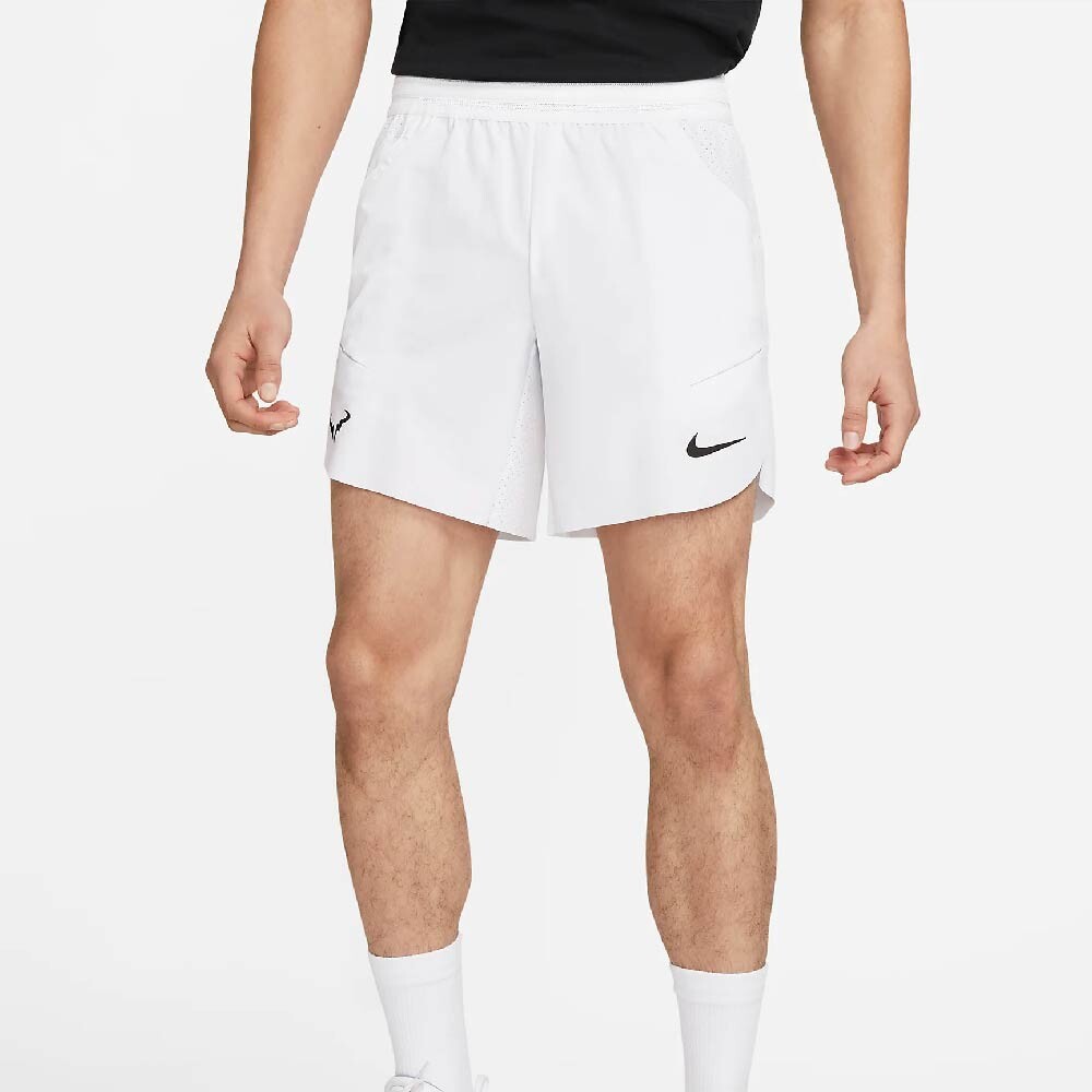 

Шорты Nike Rafa Men's Dri-FIT ADV 7, белый/черный