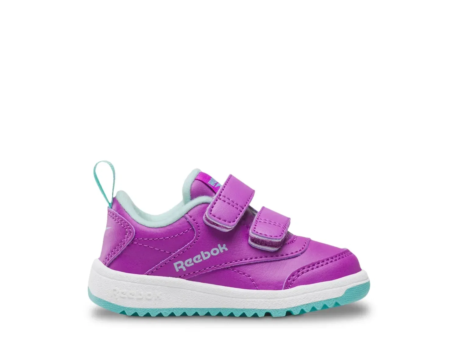 Кроссовки детские Weebok Clasp Low 2, Reebok, фиолетовый