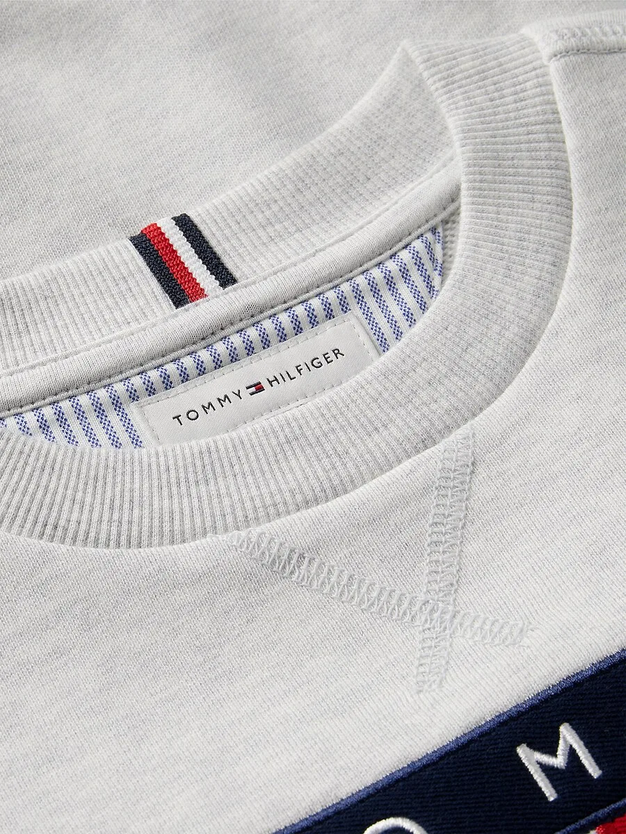 Толстовка TOMMY HILFIGER 'Peanuts' светло-серого цвета — фото 3