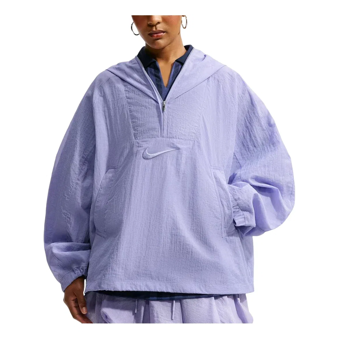 Женская футболка легкая с длинным рукавом Nike Runway Lightweight Top, фиолетовый