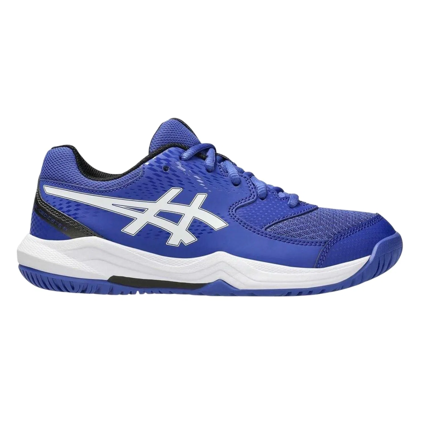 Детские кроссовки для мальчиков ASICS Gel Dedicated 8 Gs, Dark Cobalt White