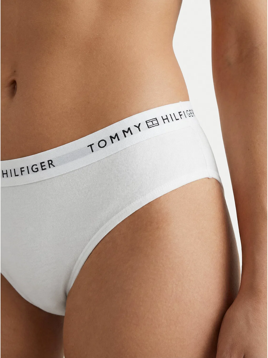 Женские классические женские трусики Tommy Hilfiger, белый — фото 3