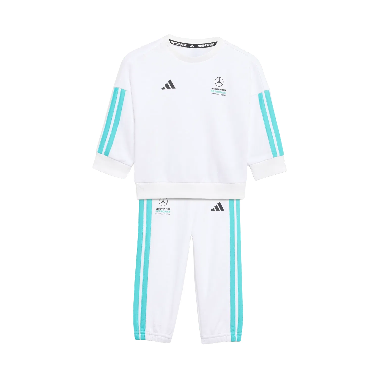 Детский спортивный костюм Formula 1 Team Adidas, белый
