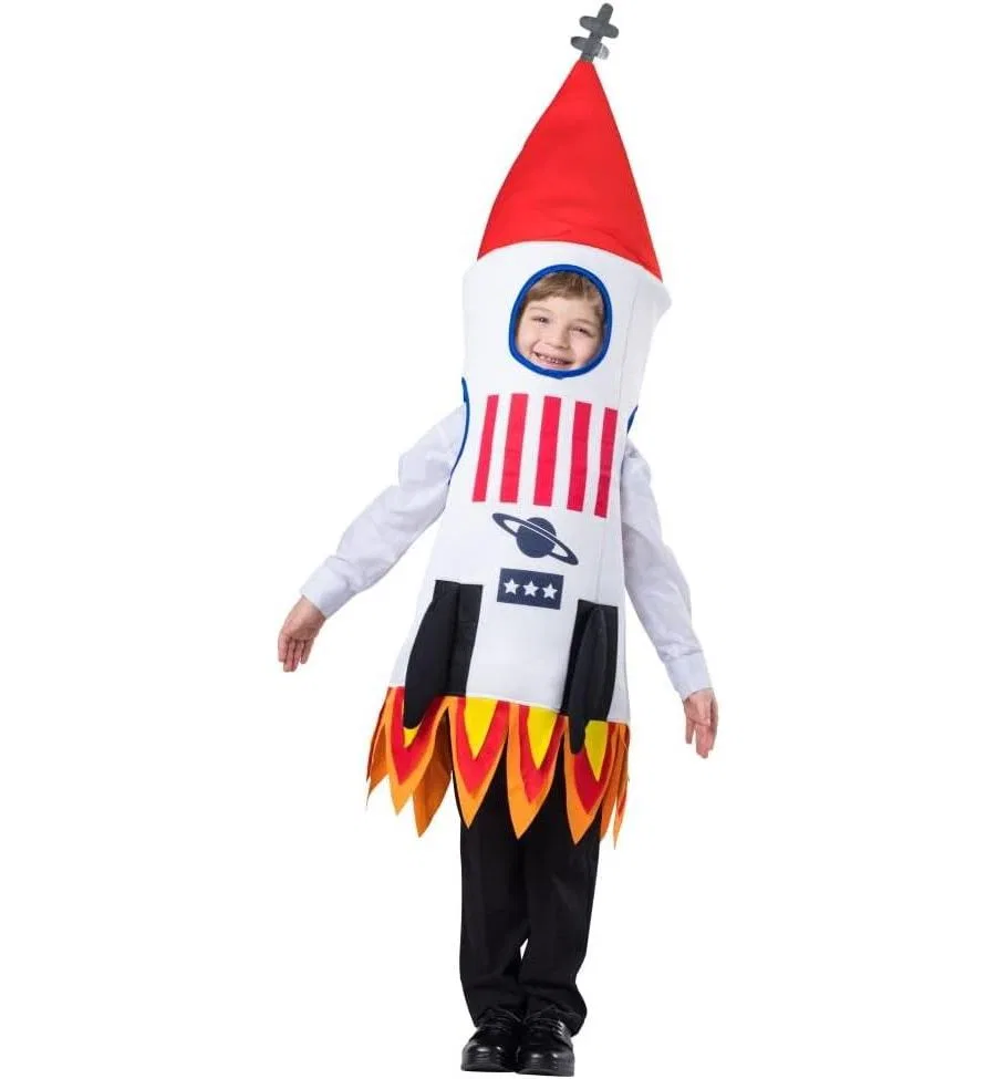 Костюм ракеты для детей Dress Up America, White