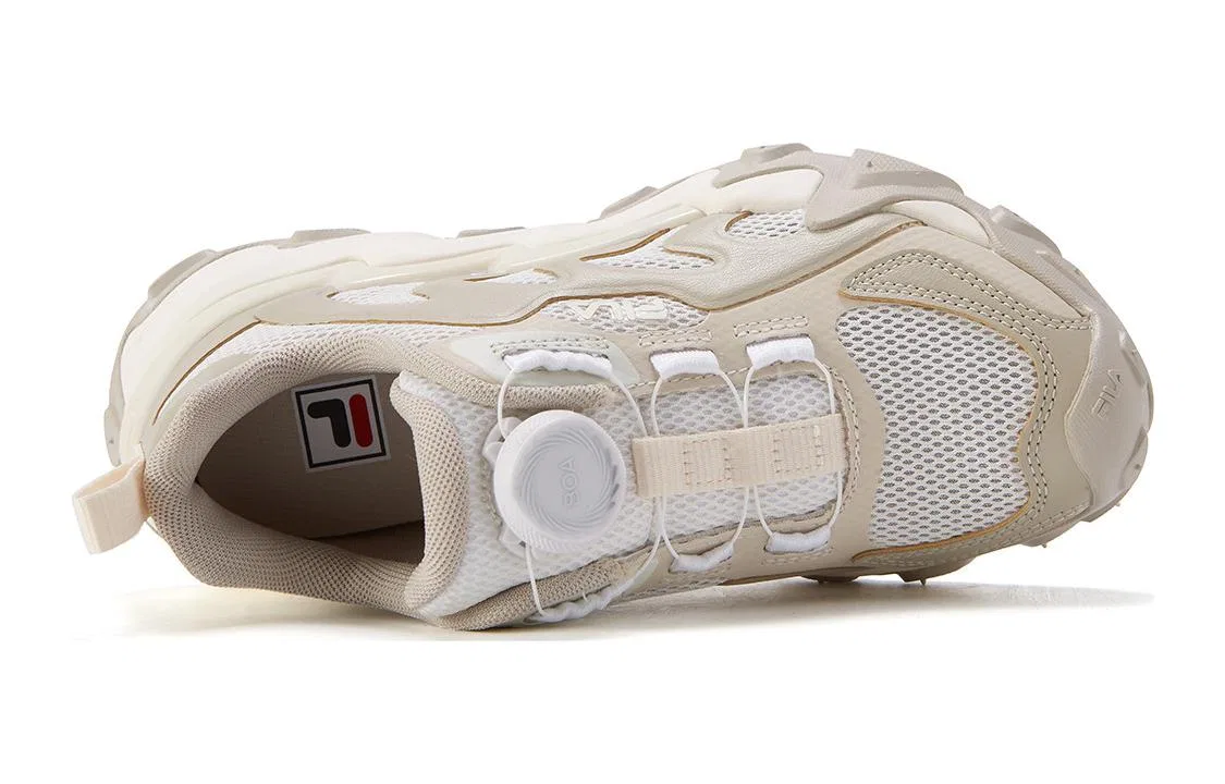 Детские кроссовки с амортизацией для активного отдыха Performance Anti Kick Cushioning, FILA KIDS, Birch Cream White — фото 4