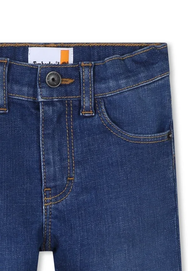 Джинсы деним Logo contrastant - straight leg jeans Timberland, Denim Blue, синий — фото 3