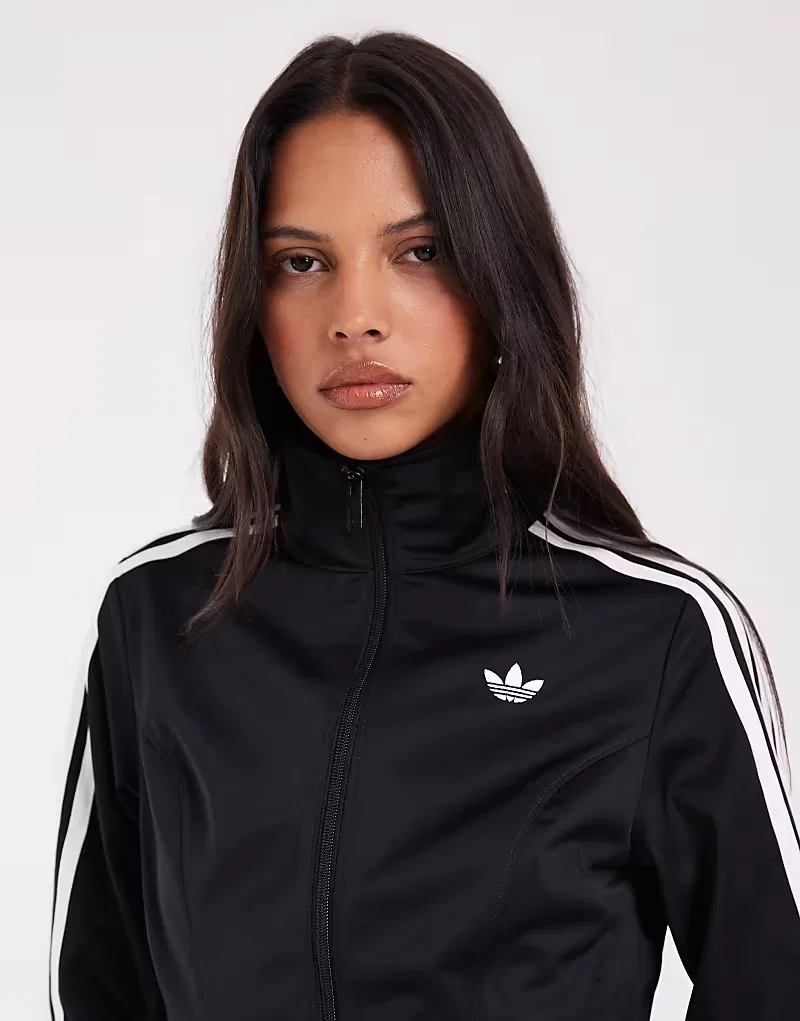 Спортивная куртка-корсет Adidas Originals Firebird, черный — фото 3