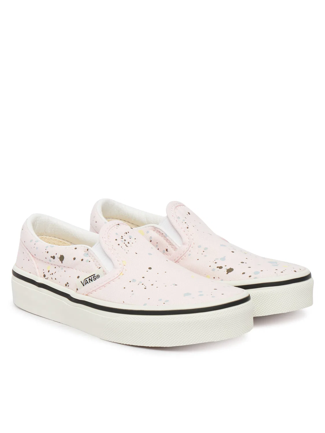 Тканевые кроссовки для девочки Classic Slip-On Vans, розовый — фото 2
