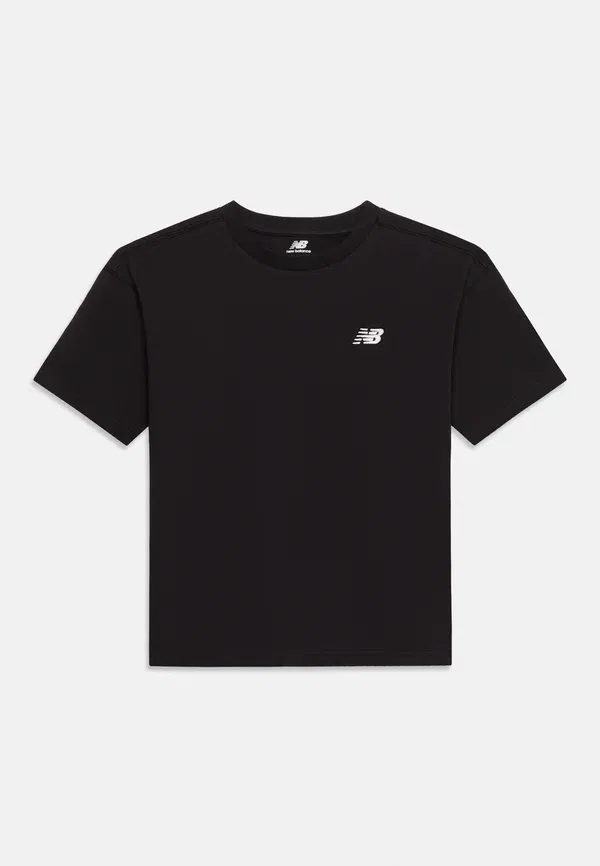 Футболка из 100% хлопка New Balance, цвет caviar