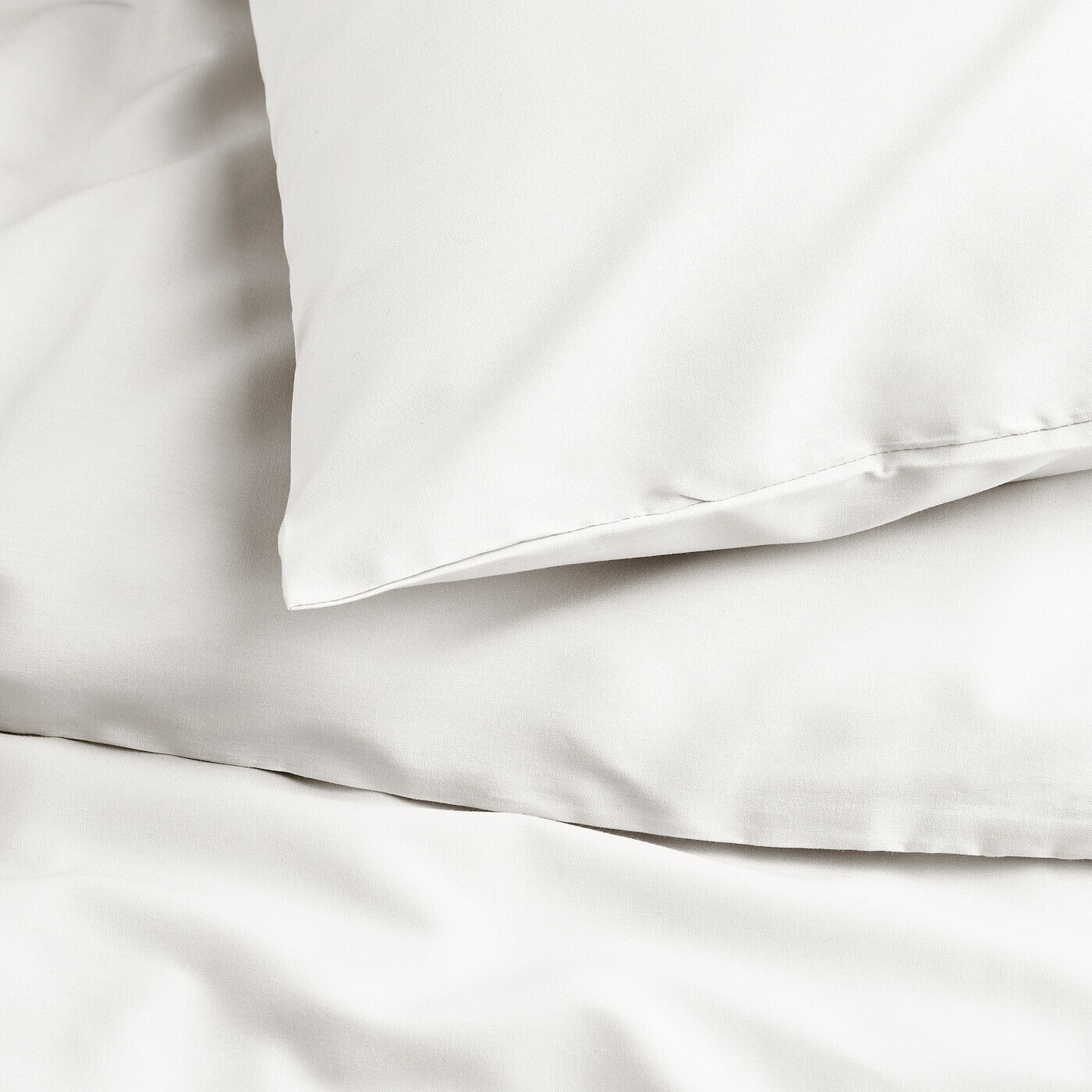 Комплект постельного белья Ikea Piltandvinge, 3 предмета, 240х220/50x60 см, белый — фото 3