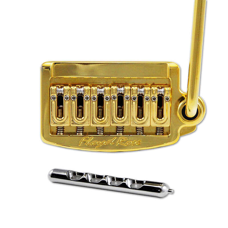 

Floyd Rose Rail Tail Tremolo Kit Gold для гитар Strat Style, Narrow RT300N Rail Tail RT300N