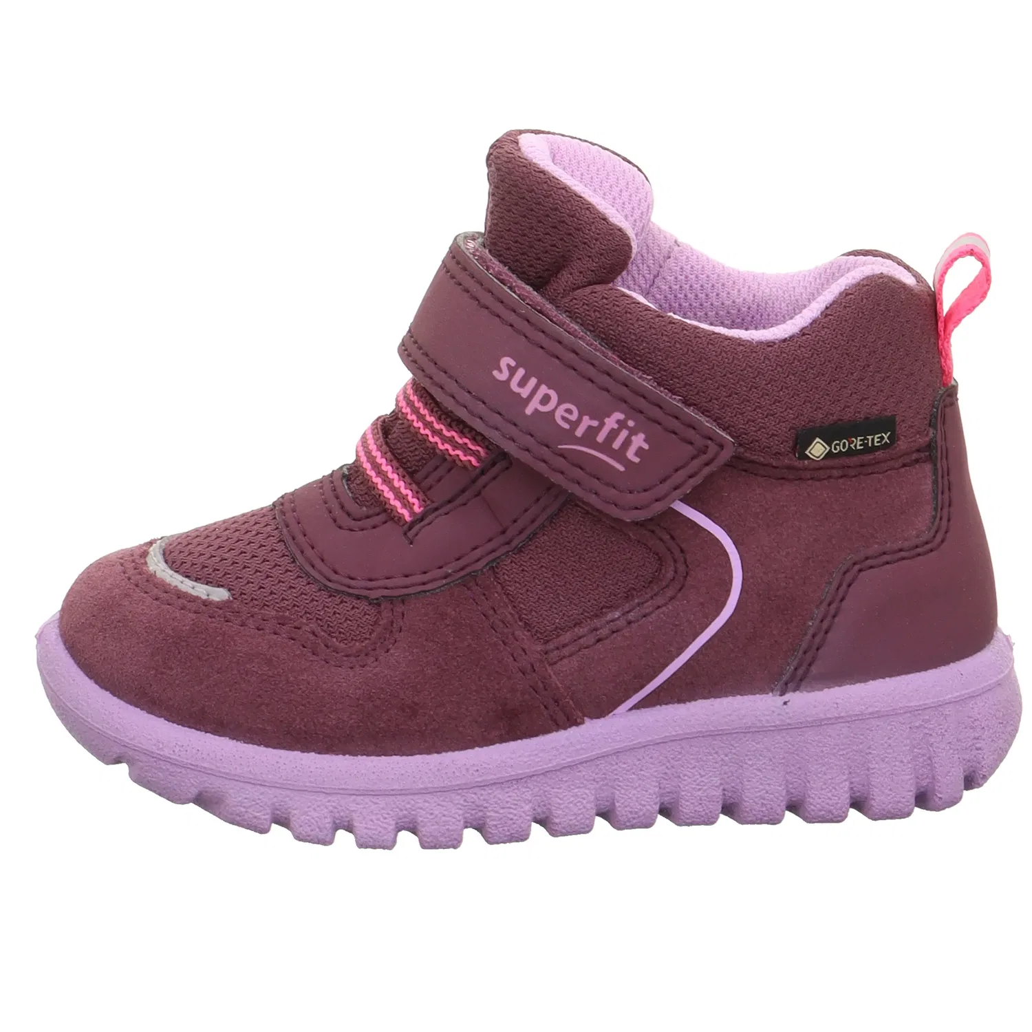 Кроссовки детские с фиксацией SPORT7 MINI Superfit, красный — фото 3