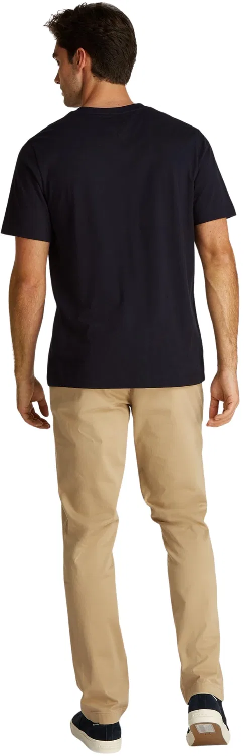 Мужская футболка с коротким рукавом Essential V-Neck Tee Tommy Hilfiger, Desert Sky — фото 2