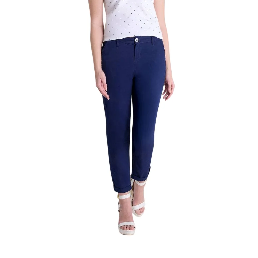 Женские брюки U.S. Polo Assn. Mid Rise Chino, темно-синий
