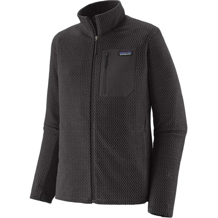 Мужская флисовая куртка Patagonia R1 Air, Mountain Cat Brown/LYTN — фото 3