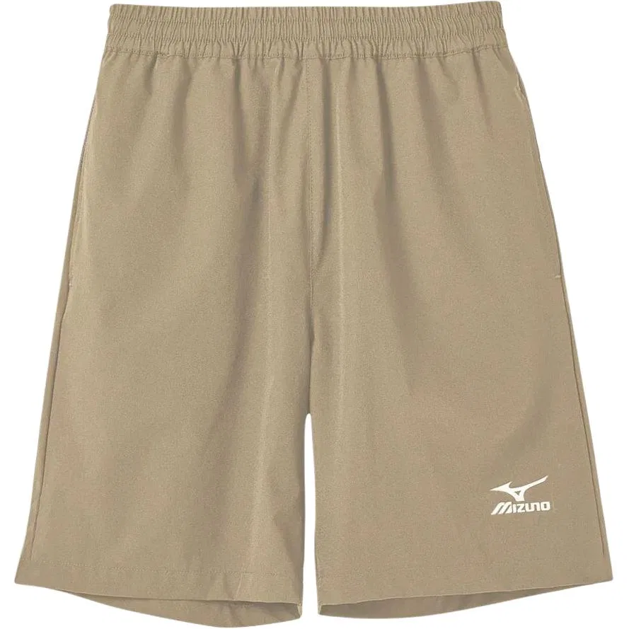 Детские шорты из тонкой ткани Khaki Mizuno