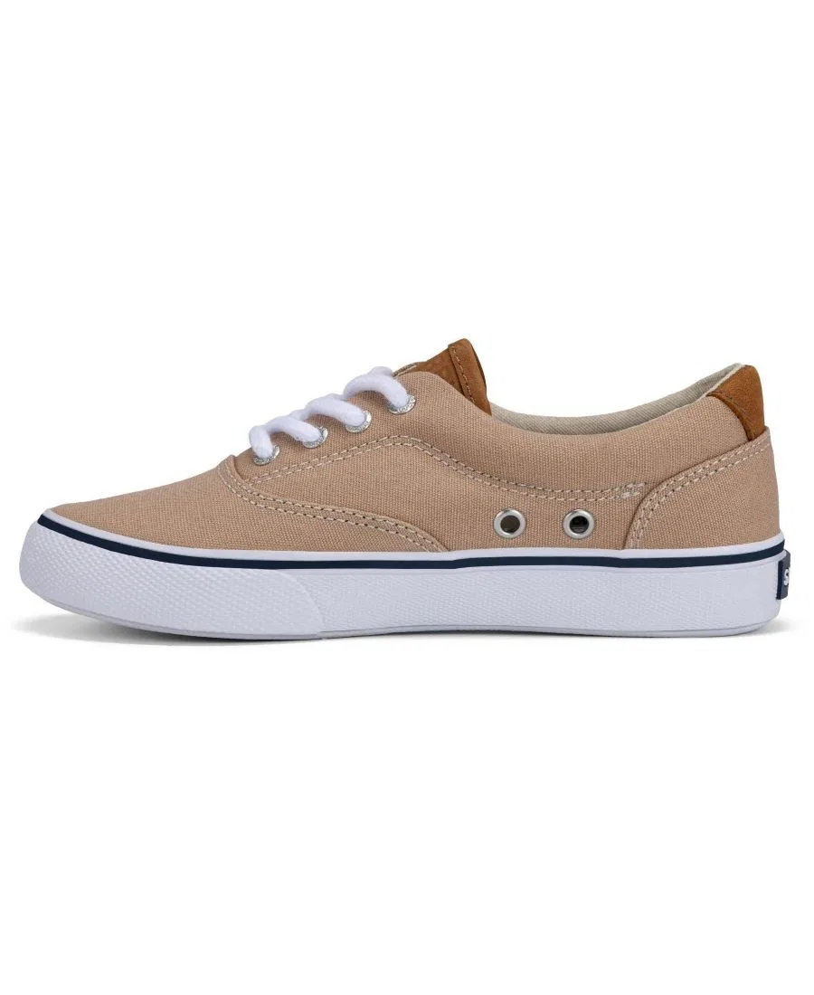 Кеды с хлопковой шнуровкой CVO Striper II Sperry, Irish Cream Canvas — фото 3