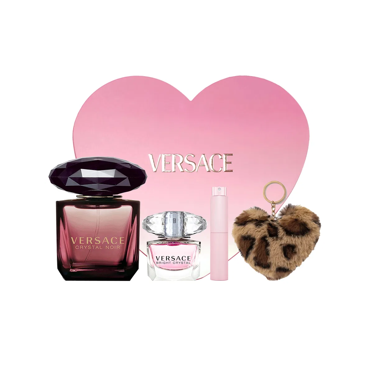 Женский парфюмерный набор VERSACE Night Sky Crystal, 30 мл, Черный