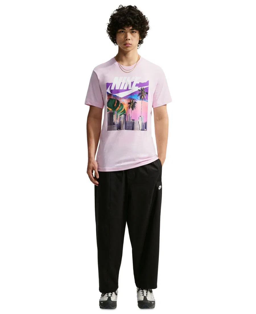 Футболка с графическим принтом Sportswear Club Nike, Pink Foam
