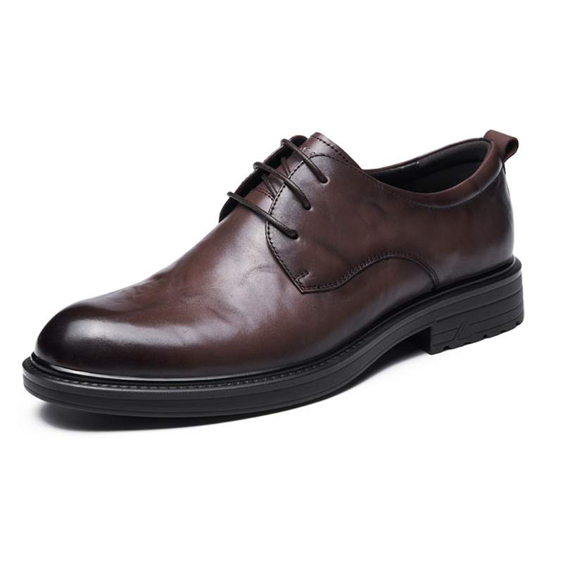 

AOKANG Мужские туфли для костюма низкие темно-коричневые, цвет Dark Brown