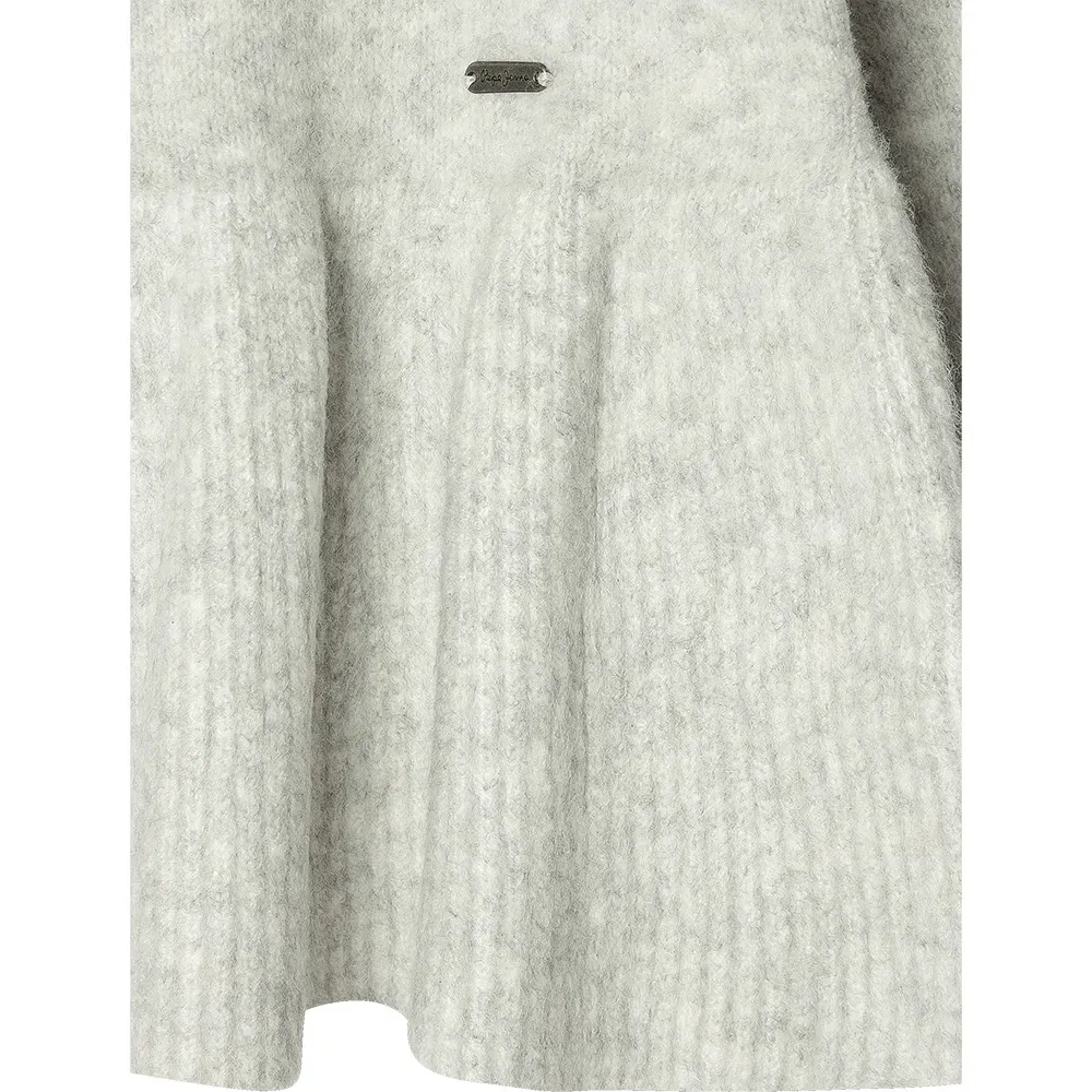 Детский свитер с круглым воротником Pepe jeans Mavis, Grey — фото 4