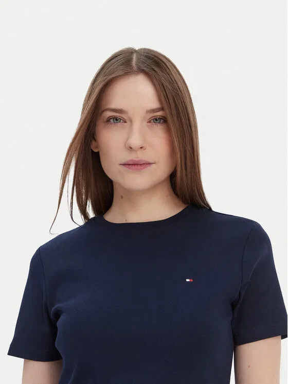 Футболка regular fit New Cody Tommy Hilfiger, темно-синий — фото 4
