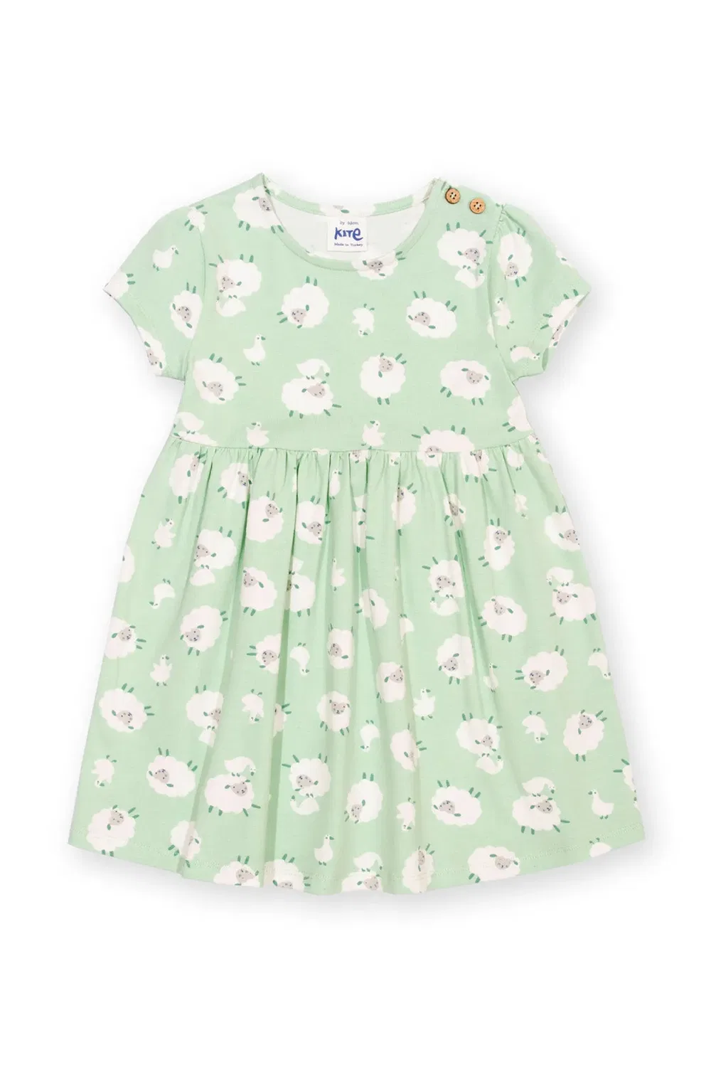 Платье с принтом Baa Baa Quack Kite, Green