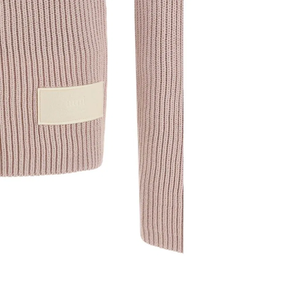 Мужской свитер с высоким воротом Multicolor Cotton Turtleneck AMI Paris, Multicolor — фото 4