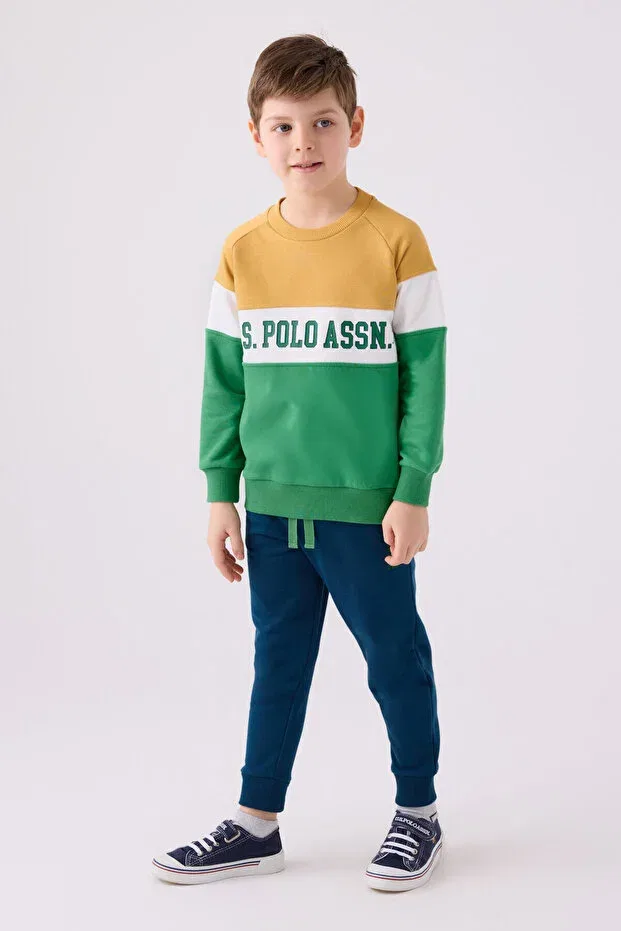 Детский спортивный комплект для мальчиков из хлопка U.S. Polo Assn., Hardal — фото 3