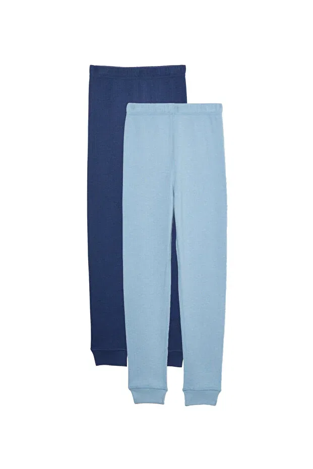 Детский комплект термоколготок для мальчиков Marks & Spencer, Navy Blue — фото 2