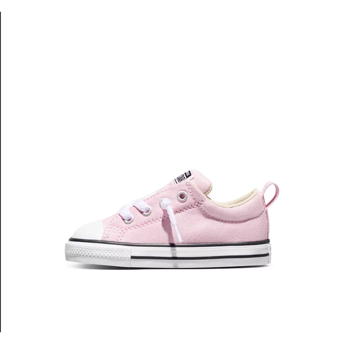Детские кеды на шнуровке с низким берцем Converse Chuck Taylor All Star Street KIDS FOOTWEAR, Light Pink — фото 4