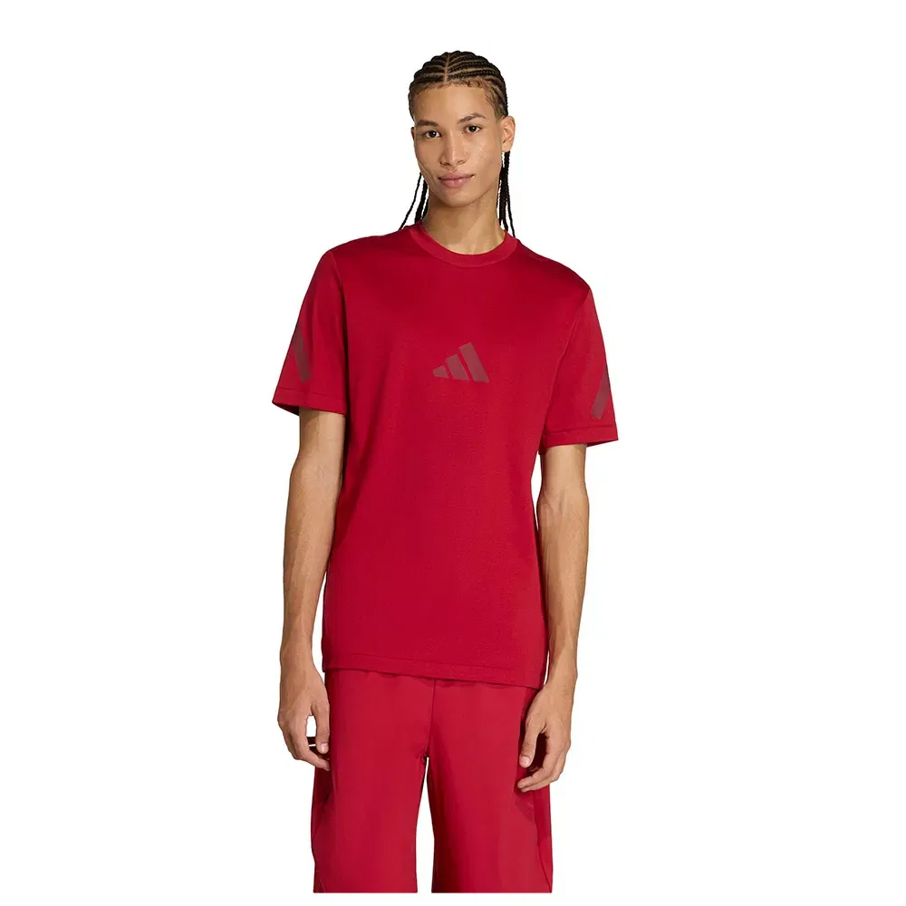 Футболка с коротким рукавом ZNE Adidas, красный