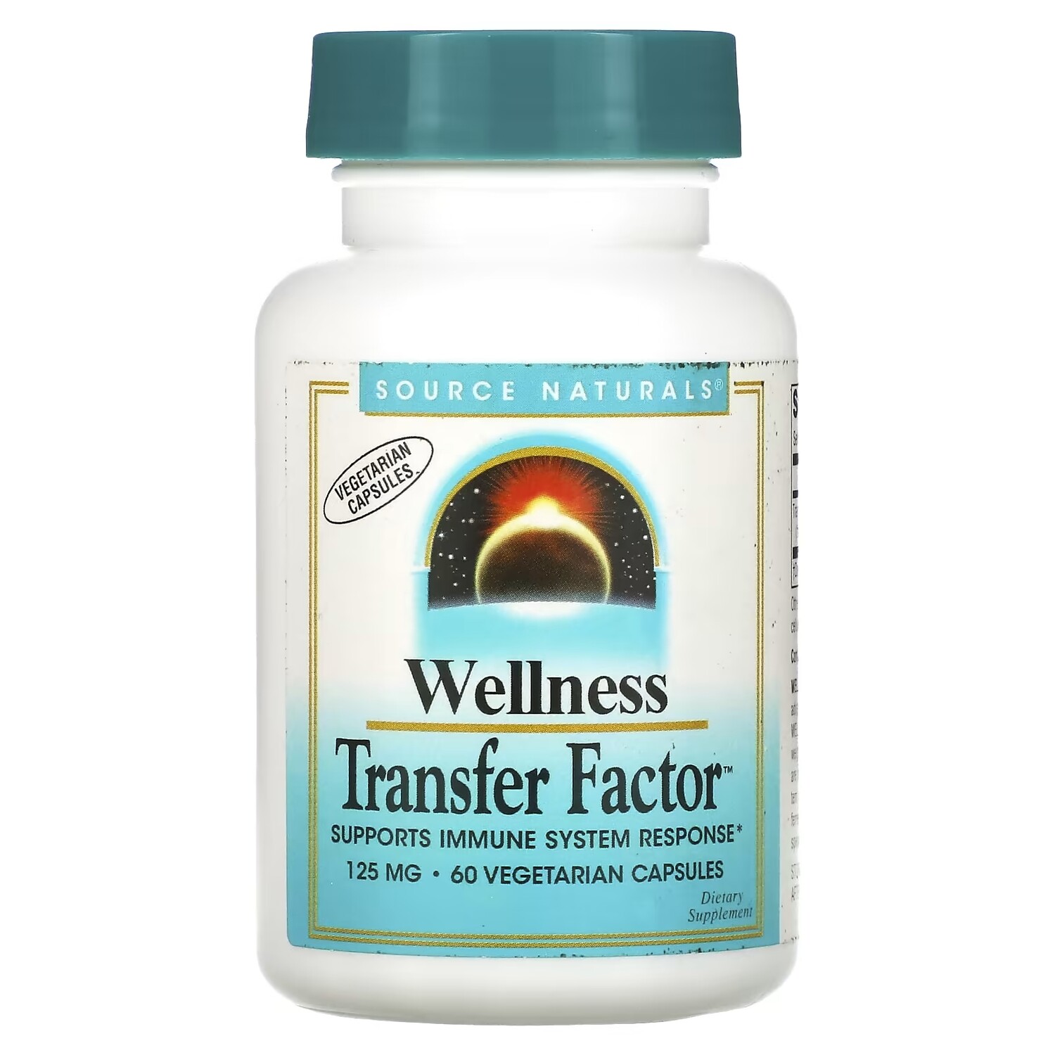 

Source Naturals Wellness Transfer Factor 125 мг, 60 вегетарианских капсул
