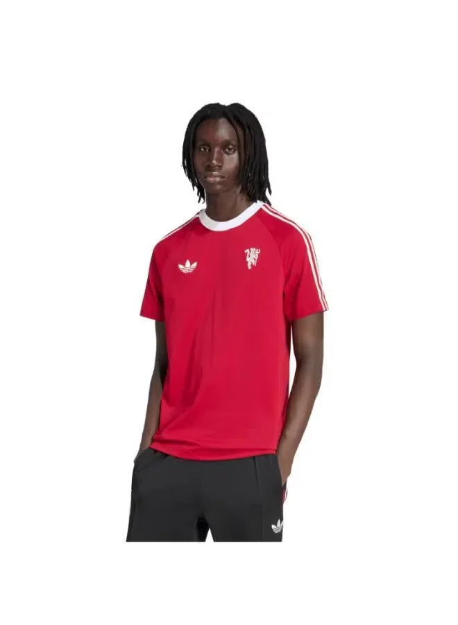 Футболка с принтом Manchester United Originals Adidas, красный