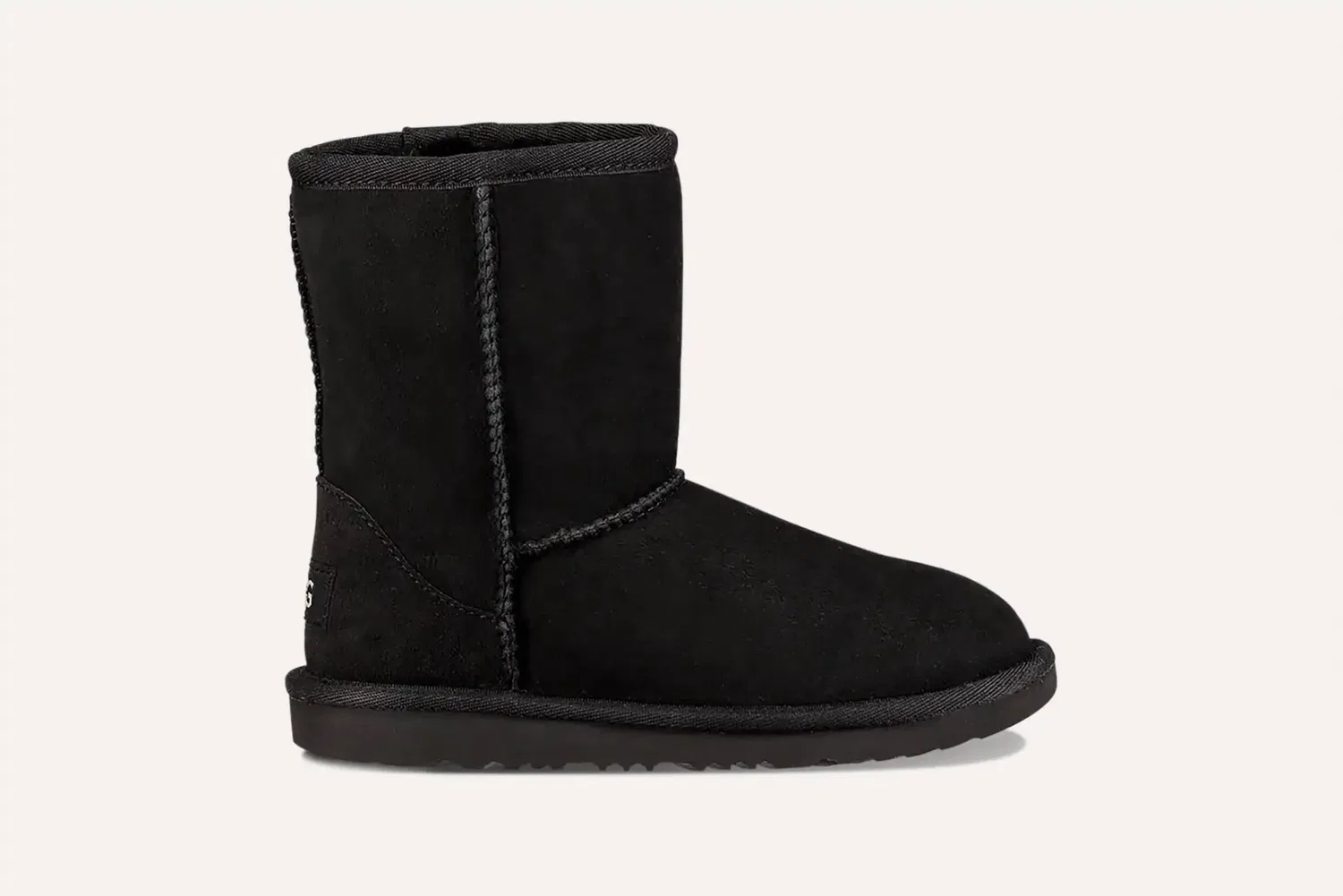 Детские классические зимние ботинки UGG Classic II, черный