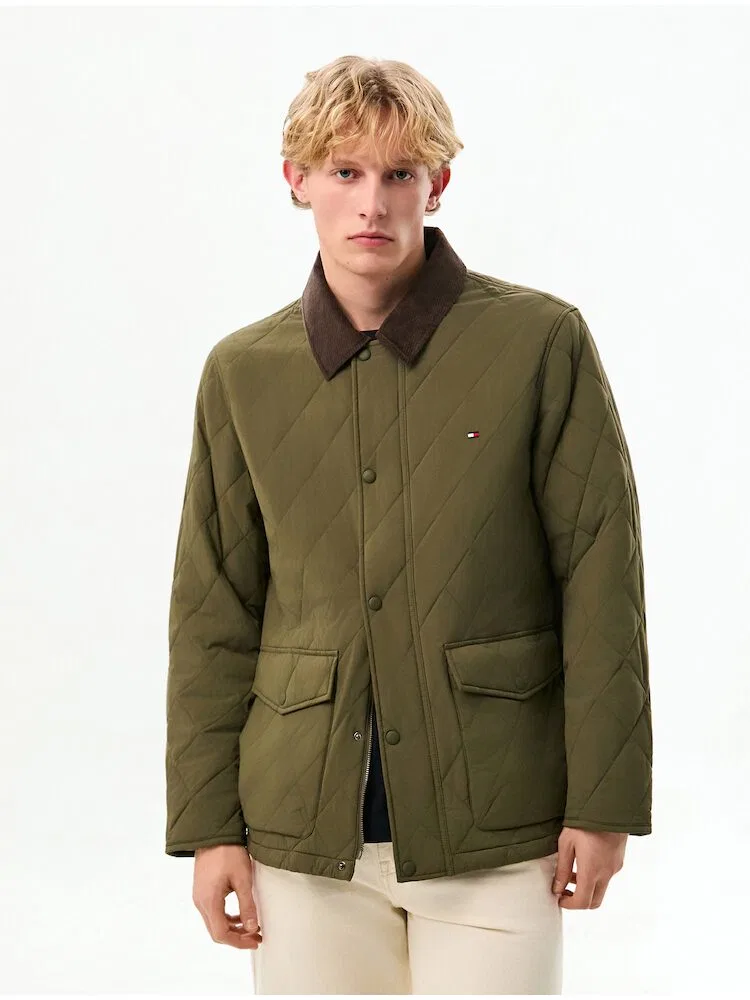 Куртка Diamond Quilted TOMMY HILFIGER, Khaki