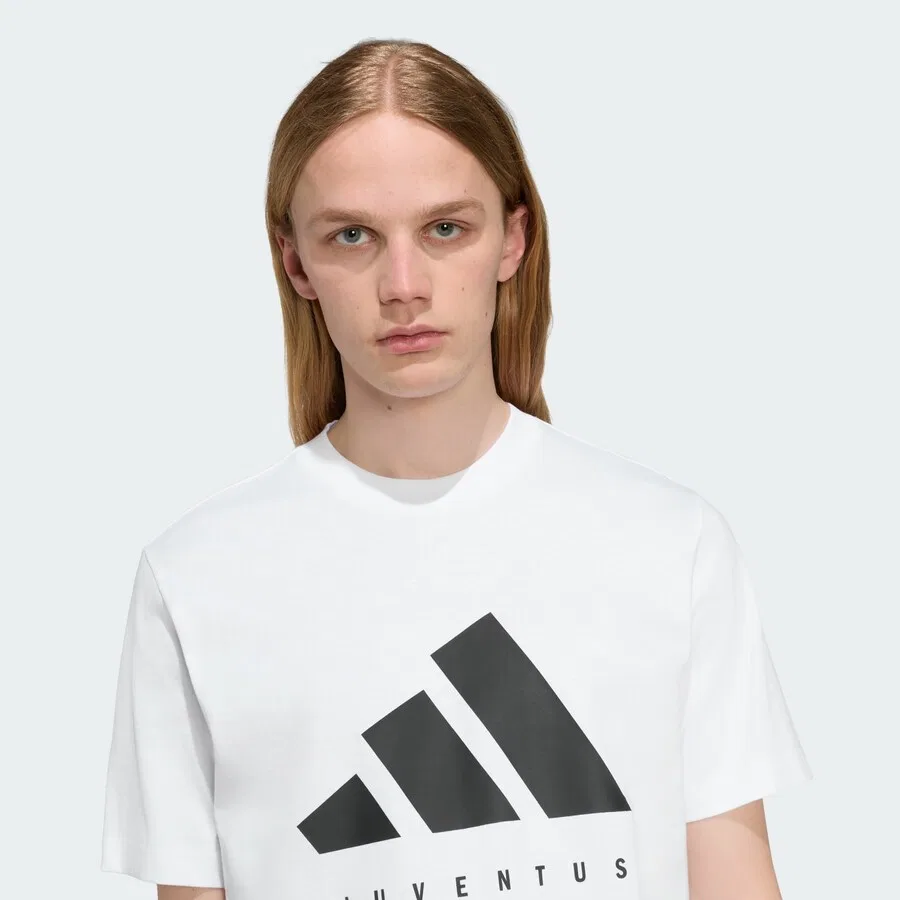 Футболка ADIDAS PERFORMANCE Performance Shirt 'Juventus Turin DNA' белого цвета — фото 4