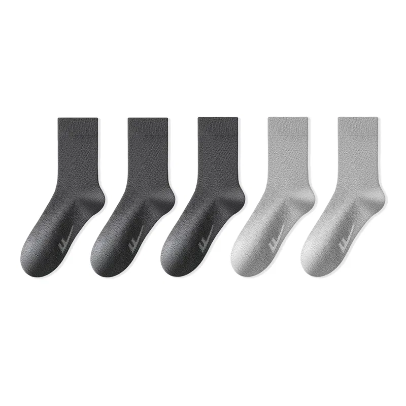 Детские носки-гольфы с принтом Warrior Huili[100% Xinjiang Cotton]Dark Gray 3 Light Gray 2 WARRIOR