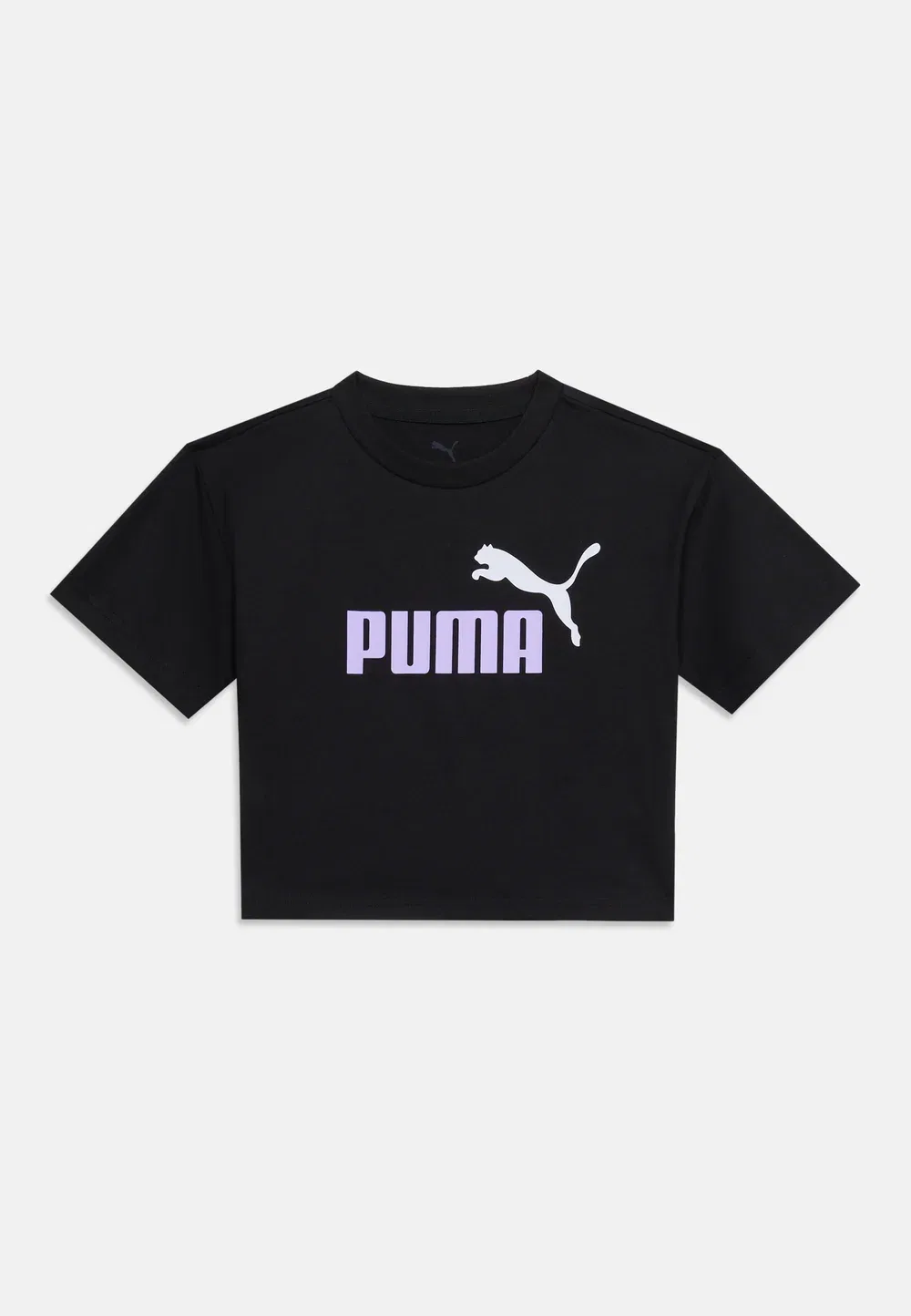 Футболка с логотипом, унисекс - спортивная футболка Puma, Black/Light Lavender