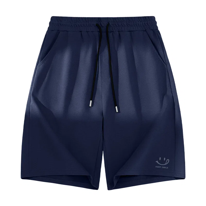 Детские шорты повседневные хлопковые MINISO, Cloud Smoothing Navy Blue
