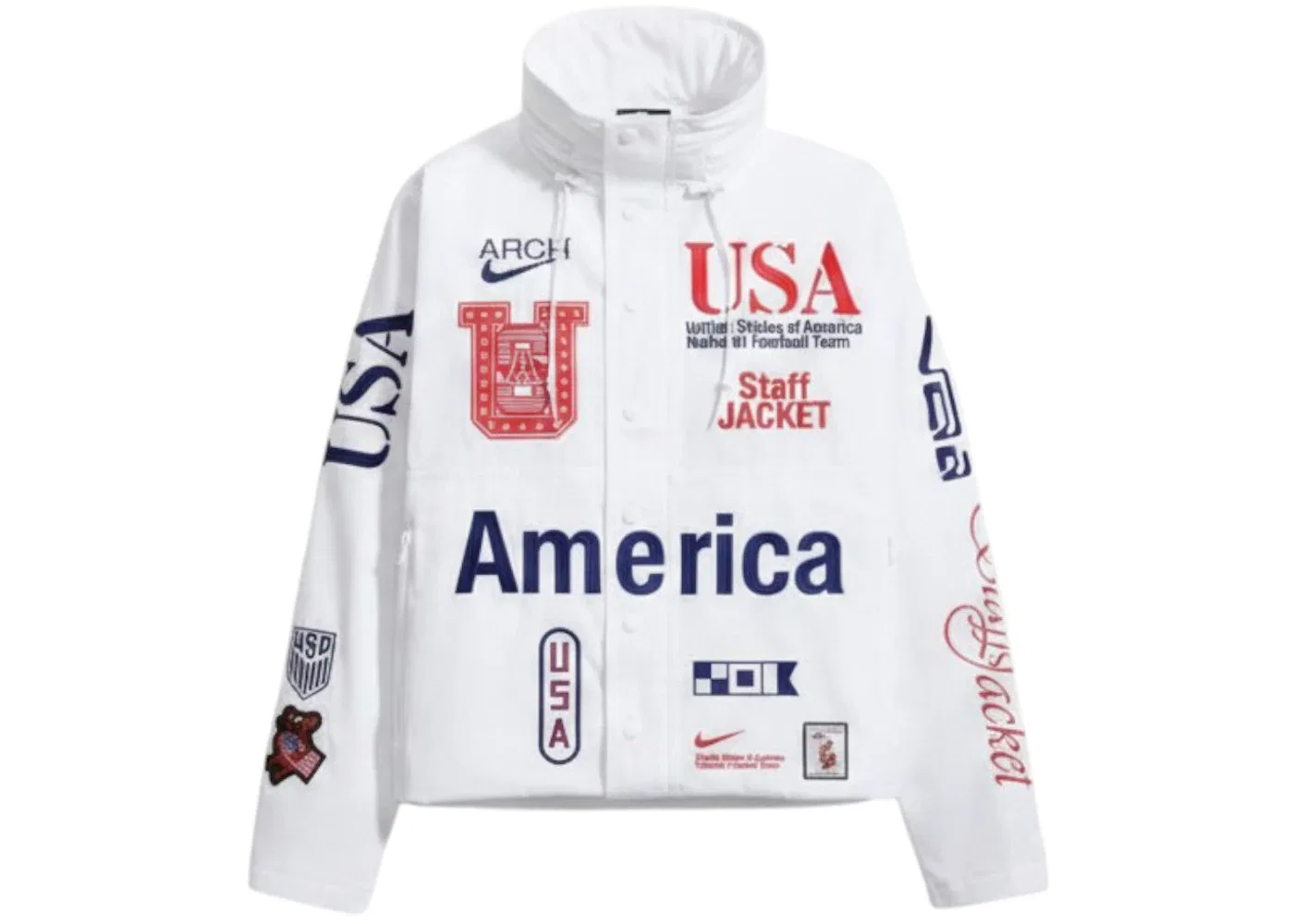 Мужская куртка из коллекции V.A.A. Jacket Nike, White