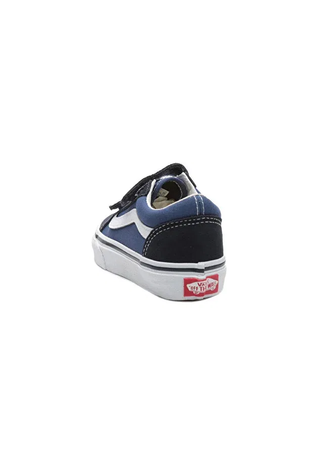 Детские кеды для девочек Old school Vans, Navy Blue — фото 3
