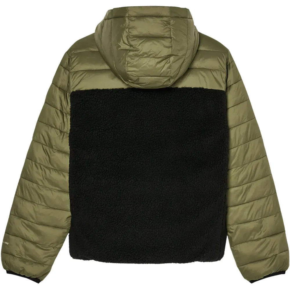 Детская куртка для мальчиков с принтом Scaly Reversible Quiksilver, Green — фото 2